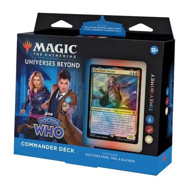 Mycket efterfrågad | Magic The Gathering Doctor Who™ Commander Decks - Timey-Wimey