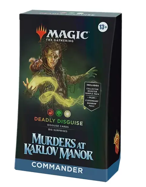 Enkel beställning - Murders at Karlov Manor Commander Deck - Deadly Disguise Magic The Gathering