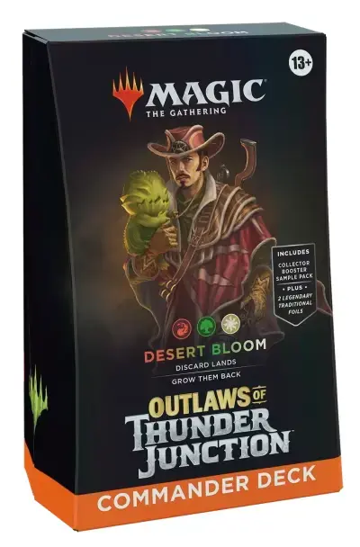 Utförsäljning | Outlaws of Thunder Junction Commander Deck - Desert Bloom