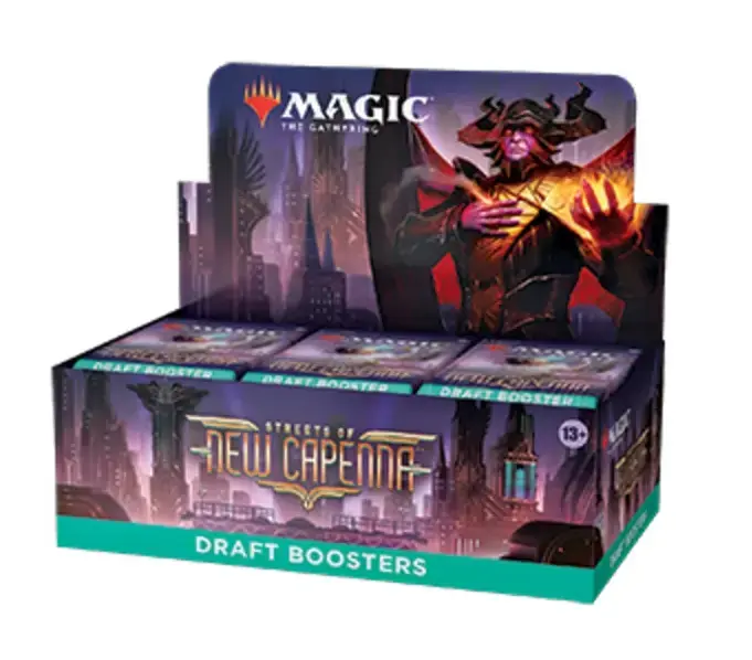 Precis tillagt - Streets of New Capenna Draft Booster Display