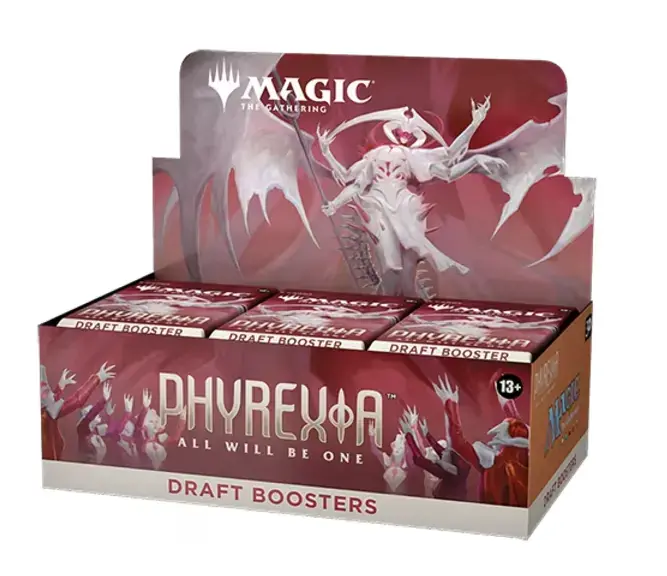 Kampanjen går snart ut - Phyrexia All Will Be One Draft Booster Display