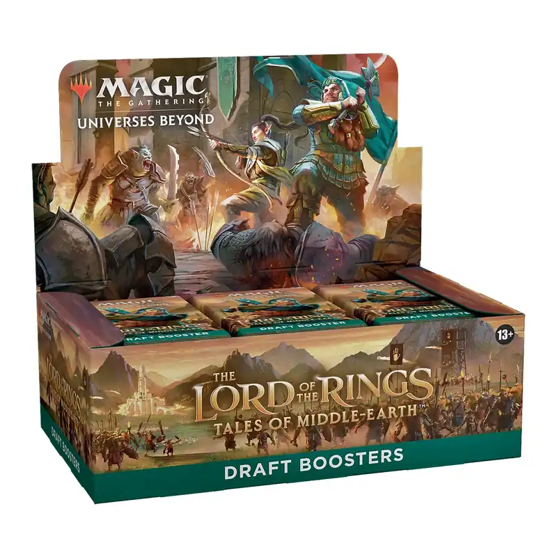 Magic The Gathering - The Lord of the Rings Tales of Middle-earth Draft Booster Display (36 Packs) | Extra bra pris
