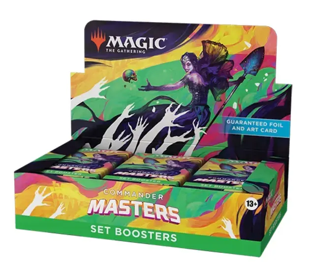 Commander Masters Set Booster Display - Finns tillgänglig
