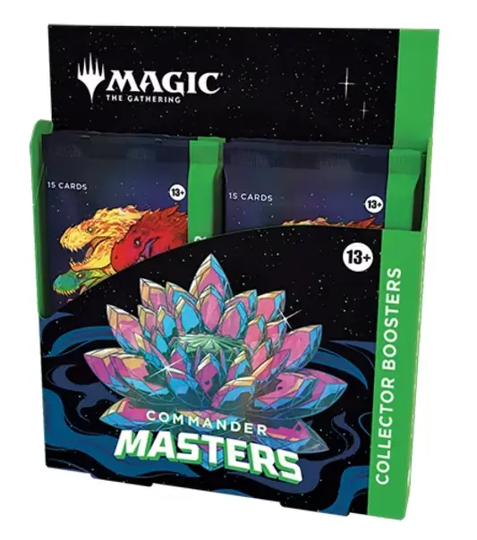 Klar att skickas | Commander Masters Collector Booster Display (4 Boosters)