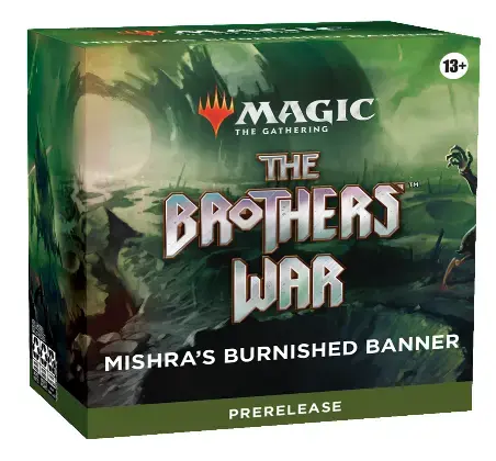 Finns i lager - Magic the Gathering - The Brothers‘ War Prerelease Pack - Mishra‘s Burnished Banner