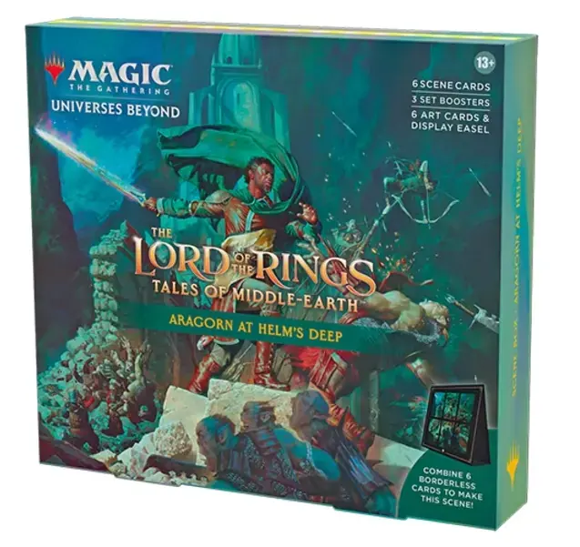 Handla säkert | The Lord of the Rings Tales of Middle-Earth Scene Box - Aragorn at Helm‘s Deep