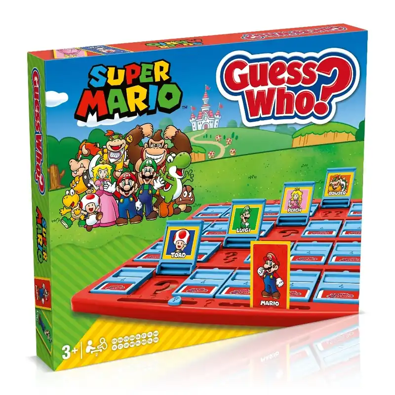GUESS WHO - Super Mario (Nordic + EN) - Spara mer