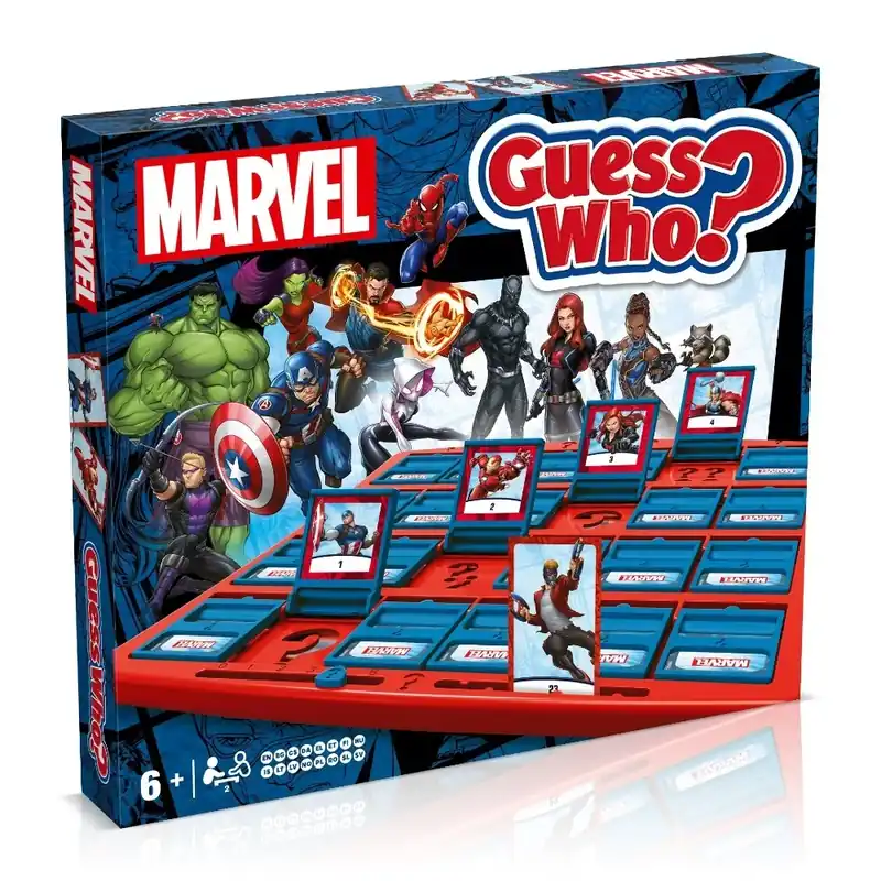 Enkel retur - GUESS WHO - Marvel (Nordic + EN)