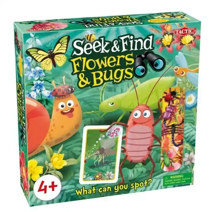 Seek & Find Flowers & Bugs - Spara mer