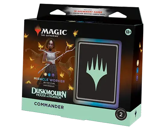 Finns tillgänglig | Duskmourn House of Horror Commander Deck - Miracle Worker