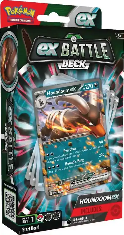 The Pokémon TCG Houndoom ex Battle Deck - Topprodukt