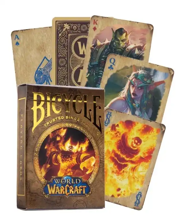 Få kvar i lager | Bicycle World Of Warcraft Classic Playing Cards