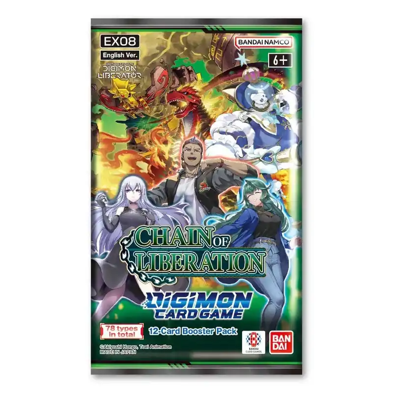 Säker betalning | Digimon Card Game - Chain Of Liberation EX08 Booster