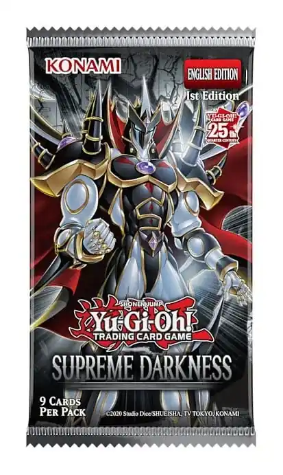 Toppkvalitet - Supreme Darkness Booster Yu Gi Oh