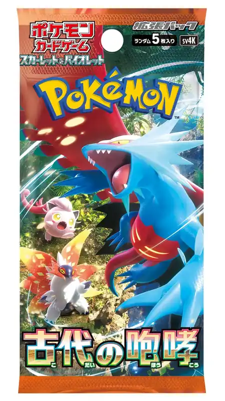 Pokémon TCG Scarlet & Violet - Ancient Roar Booster Japansk - Endast idag