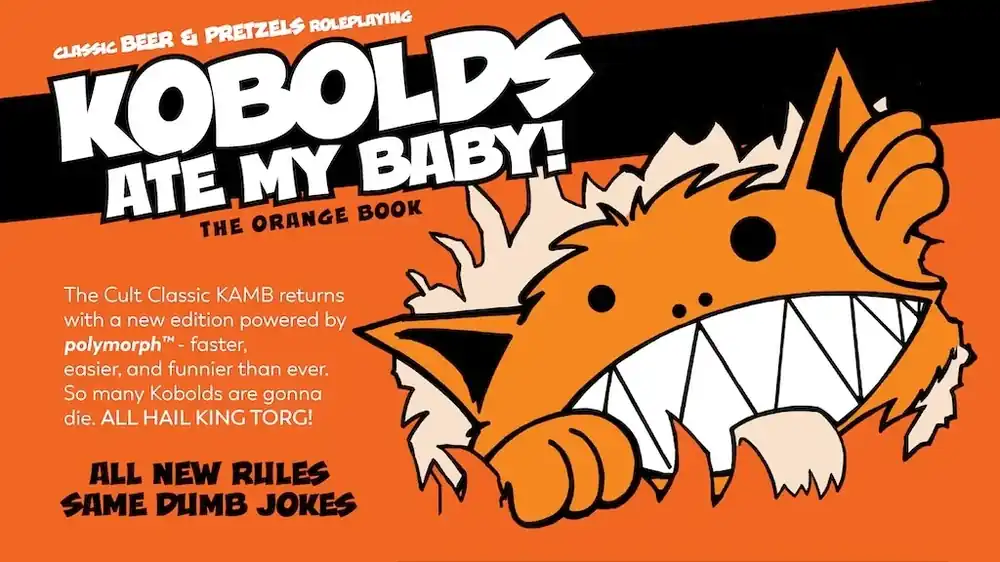 Beställ idag | Kobolds Ate My Baby RPG 25th Anniversary Edition