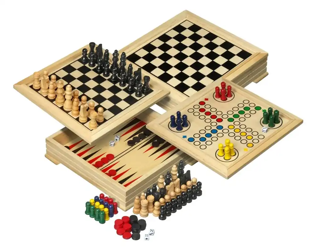 Beställ idag - Wooden Game Compendium, Travel (3104)