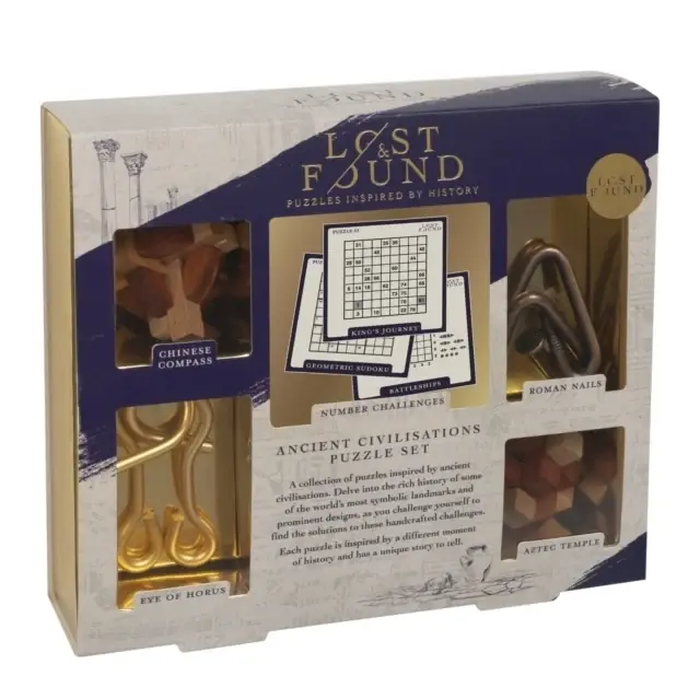 Lost & Found Ancient Civilization Puzzle of 5 | Expressfrakt