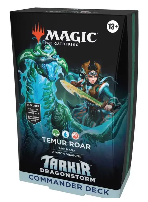Tarkir Dragonstorm Commander Deck - Temur Roar - Missa inte erbjudandet