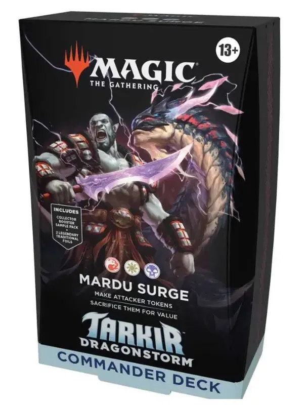 Tarkir Dragonstorm Commander Deck - Mardu Surge - Få kvar i lager