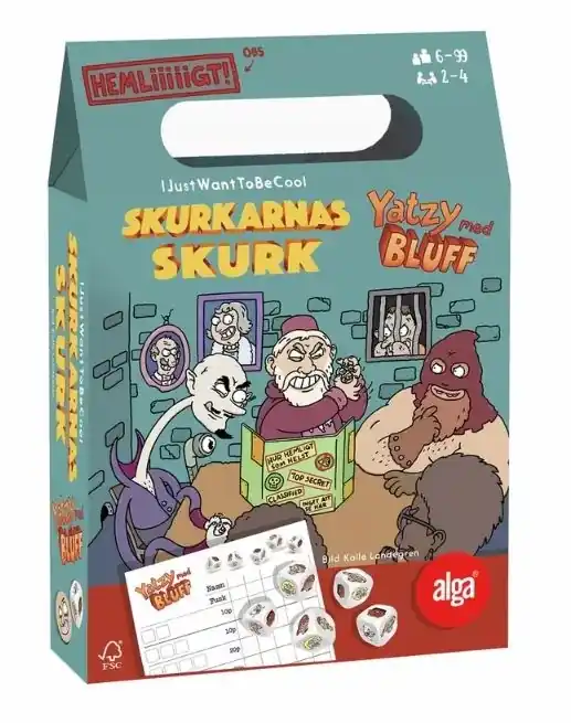 Yatzy med bluff - Skurkarnas skurk | Beställ nu