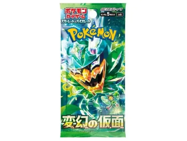 Pokémon TCG - Mask of Change Booster Japansk | Snabb frakt