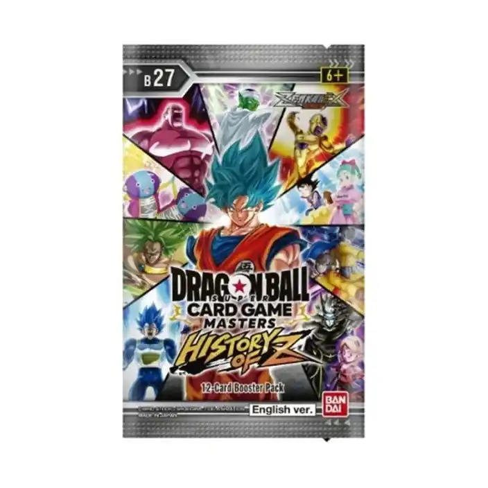 Finns tillgänglig | Dragon Ball Super Card Game - Masters Zenkai Series Ex Set 10 B27 Booster