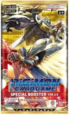 Digimon Card Game - Special Booster Ver.2.5 BT19-20 Booster | Tillverkarpris