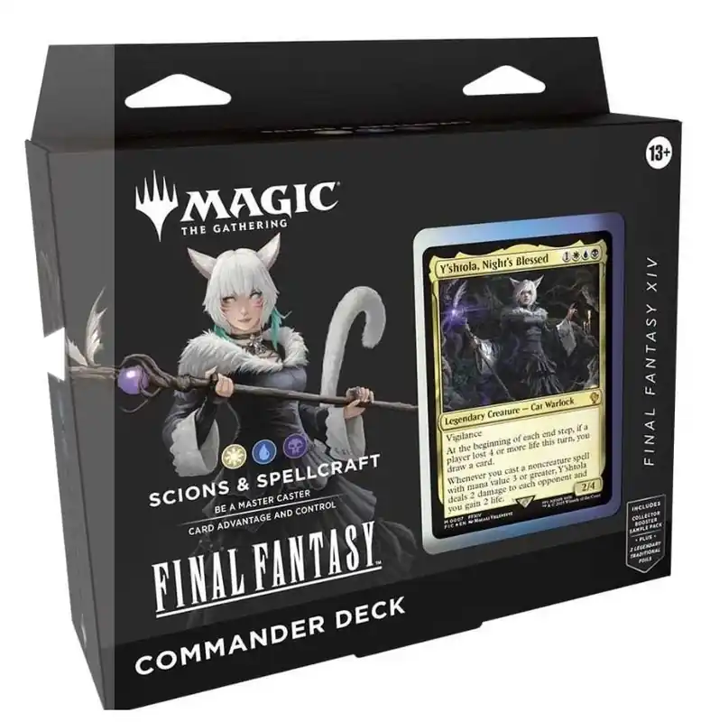 Magic The Gathering Final Fantasy Commander Deck - Scions & Spellcraft | Rabatter