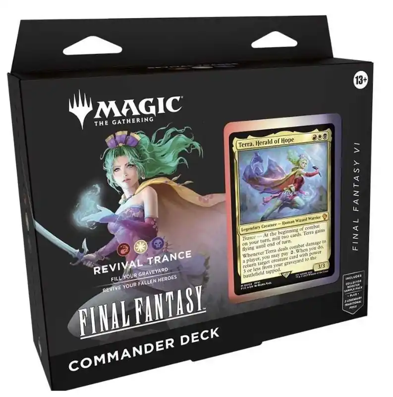 Tillverkarpris - Magic The Gathering Final Fantasy Commander Deck Revival Trance Magic The Gathering