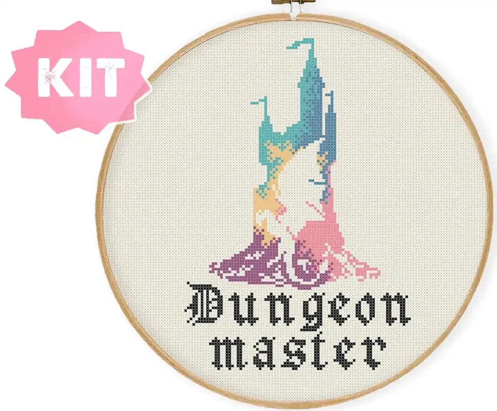Endast idag - Dungeon Master - Korsstygnskit