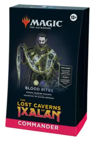 Magic The Gathering The Lost Caverns of Ixalan Commander Deck - Blood Rites - Kanonerbjudande