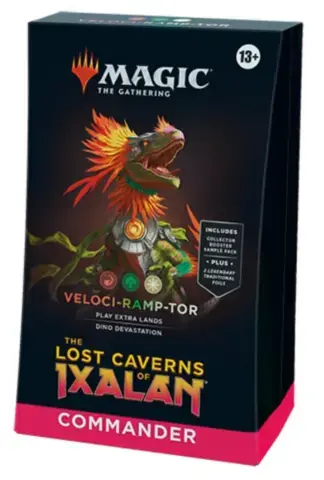 Superpris | Magic The Gathering The Lost Caverns of Ixalan Commander Deck - Veloci-ramp-tor
