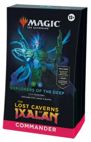 Snart slut - Magic The Gathering The Lost Caverns of Ixalan Commander Deck - Explorers of the Deep