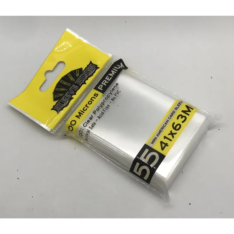 Kan beställas - Sleeve Kings - Mini USA Card Sleeves, 41x63mm (55) 100 Microns