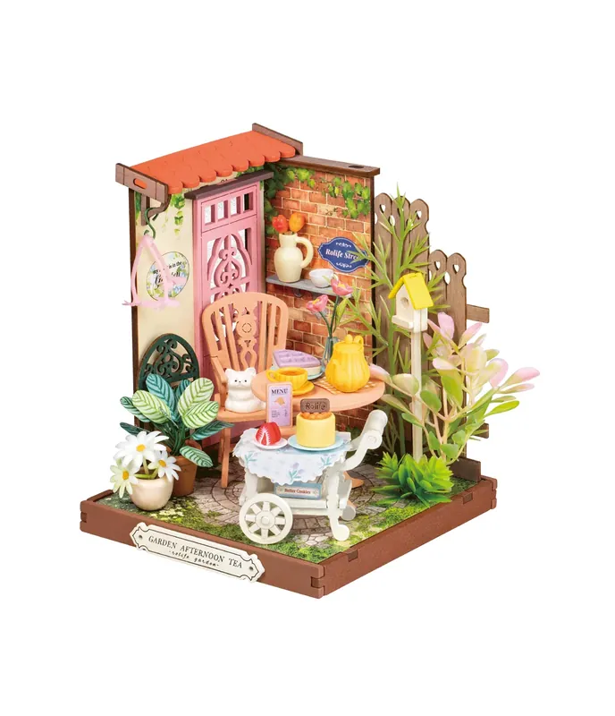 Mycket uppskattad | Fancy Tea Yard Diy Bokshelf Decoration Rolife Rolife