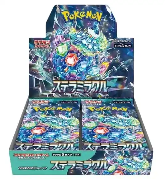 Pokémon TCG - Stellar Miracle Booster Display (30 Boosters) Japansk - Säker betalning