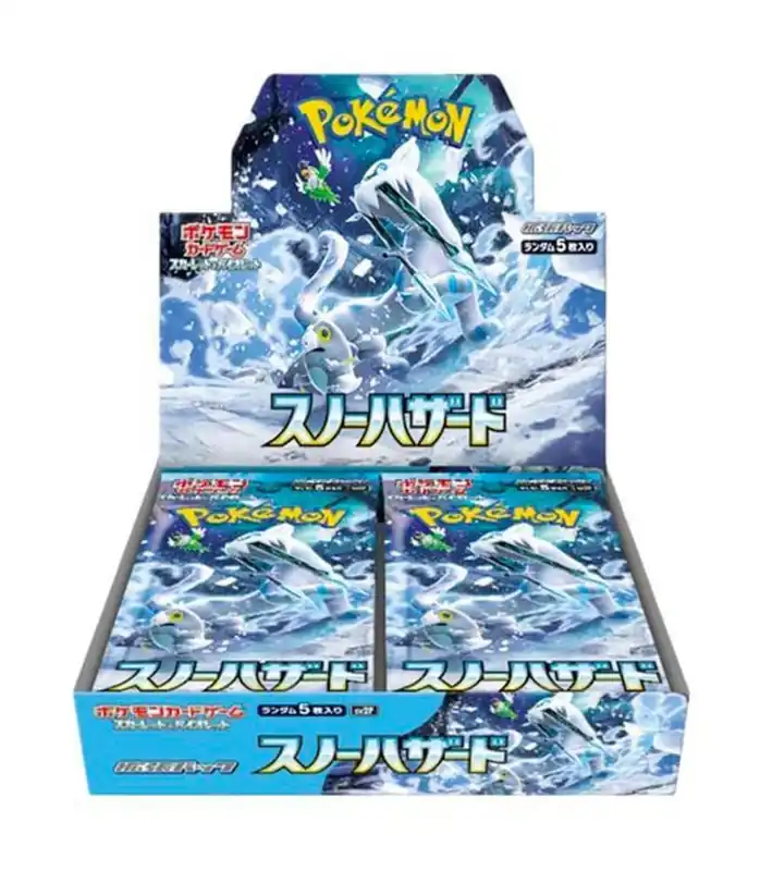 Favorit | Pokémon TCG Scarlet & Violet Expansion Pack Snow Hazard Booster Display (30 Boosters) Japansk