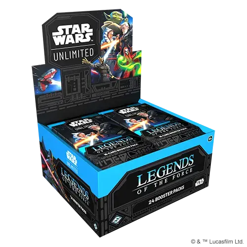 Prissänkt - Star Wars Unlimited - Legends of the Force Booster Display (24 Booster)