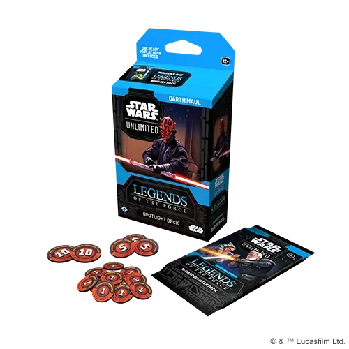 Star Wars Unlimited - Legends of the Force Spotlight Deck Darth Maul | Premiumkvalitet