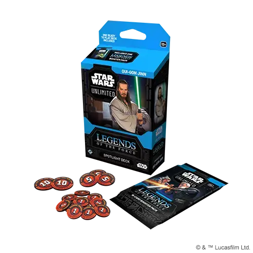 Star Wars Unlimited - Legends of the Force Spotlight Deck Qui-Gon Jinn | Rekommenderas