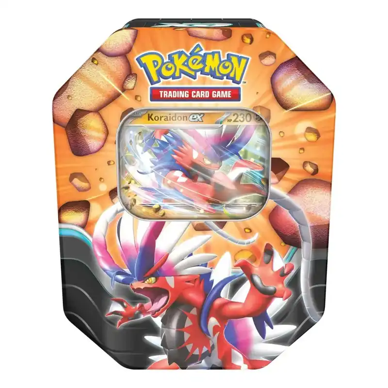 Toppsäljare - Pokémon TCG Slashing Legends Tin Koraidon ex
