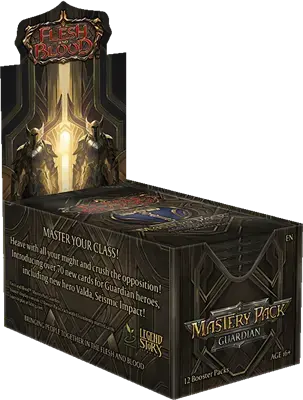 Flesh & Blood TCG - Mastery Pack Guardian Booster Display (12 Booster) - Finns att beställa