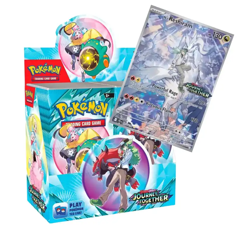 Smidig beställning | Pokémon TCG - Scarlet & Violet 9 Journey Together Enhanced Booster Display (36 Booster)