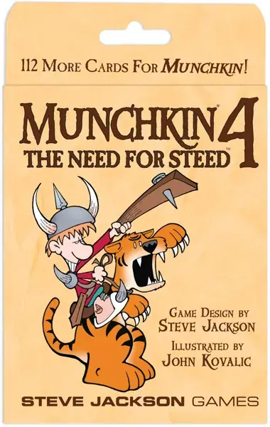 Munchkin 4 Need for Steed | Premiumkvalitet