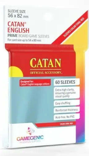 Tillverkarpris - (56x82 mm) Gamegenic - PRIME Catan Sleeves