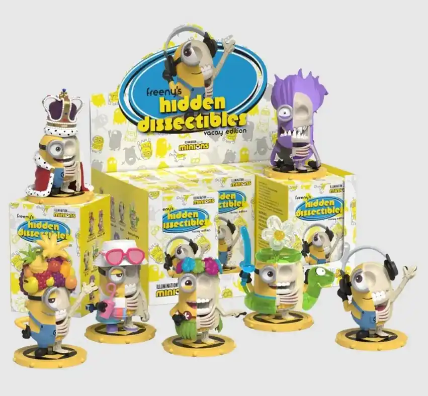 Professionell kvalitet | MIGHTY JAXX - Freeny‘s Hidden Dissectibles Minions Series 01 - Vacay Edition
