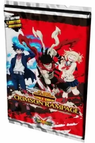 My Hero Academia Collectible Card Game - Booster Series 02 Crimson Rampage | Bra pris just nu