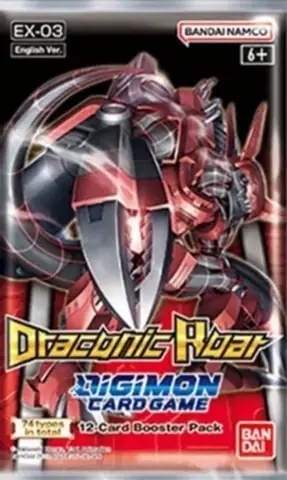 Digimon Card Game - Draconic Roar Booster EX03 - Fynd