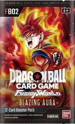 Ny produkt - Dragon Ball Super Card Game - Blazing Aura FB02 Booster